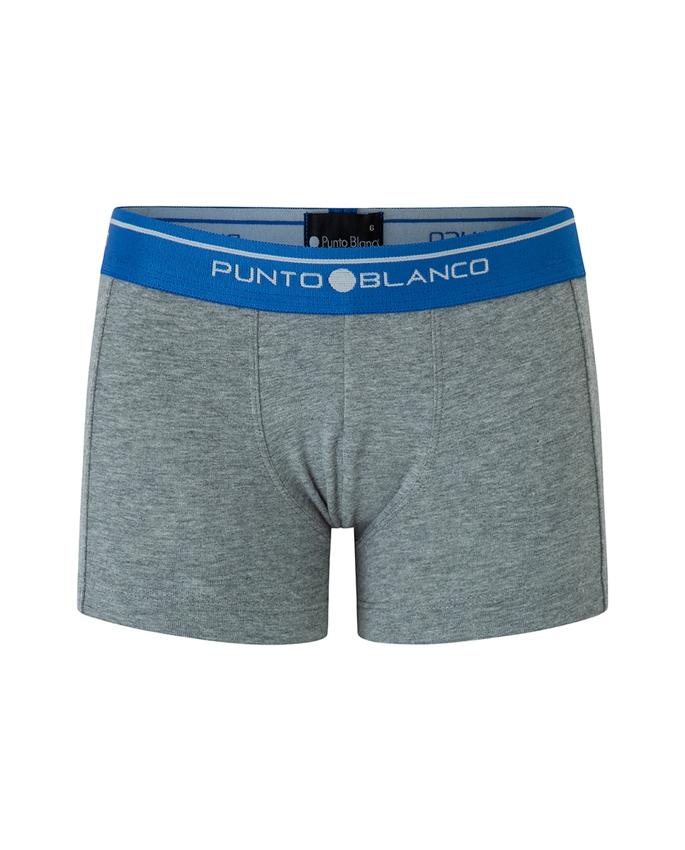 Pack de 3 Boxers Infantil com Logo na Cintura Punto Blanco Multicolor-3