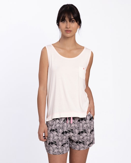 Imagem 0 de Pijama Curto de Alças e de Viscose