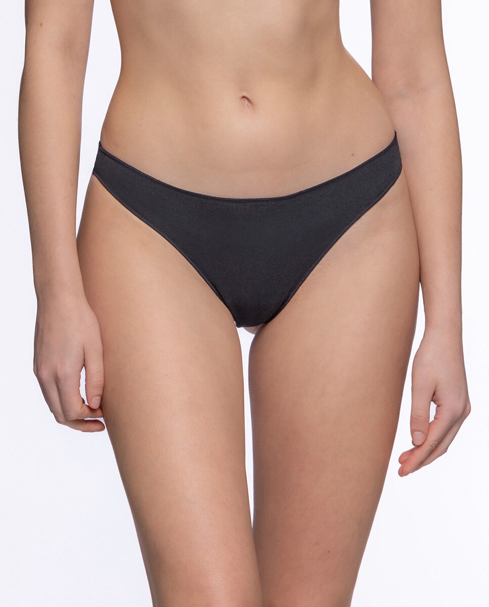 Pack de 3 Tangas Algodão Elástico Branco-6