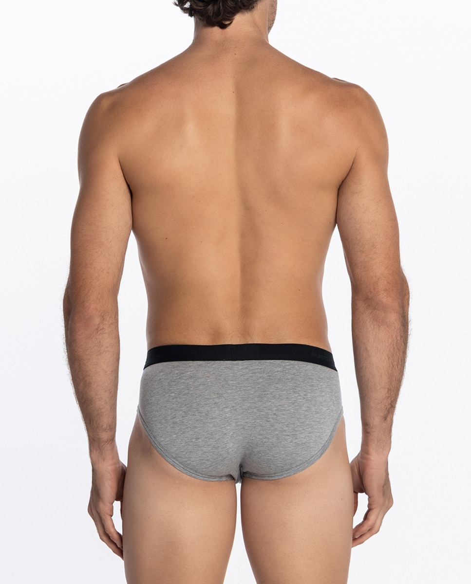 Slip de Malha Cinzento-2