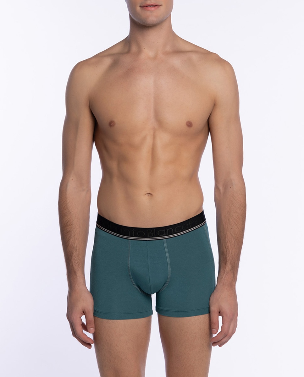 Boxers de Malha Verde-azulado-1