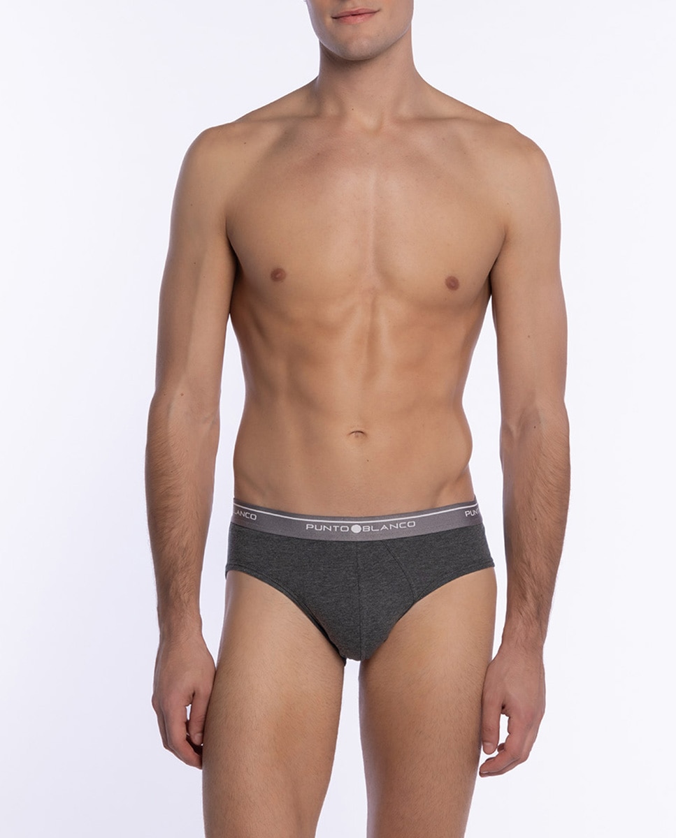 Pack de 3 Slips Azul-3
