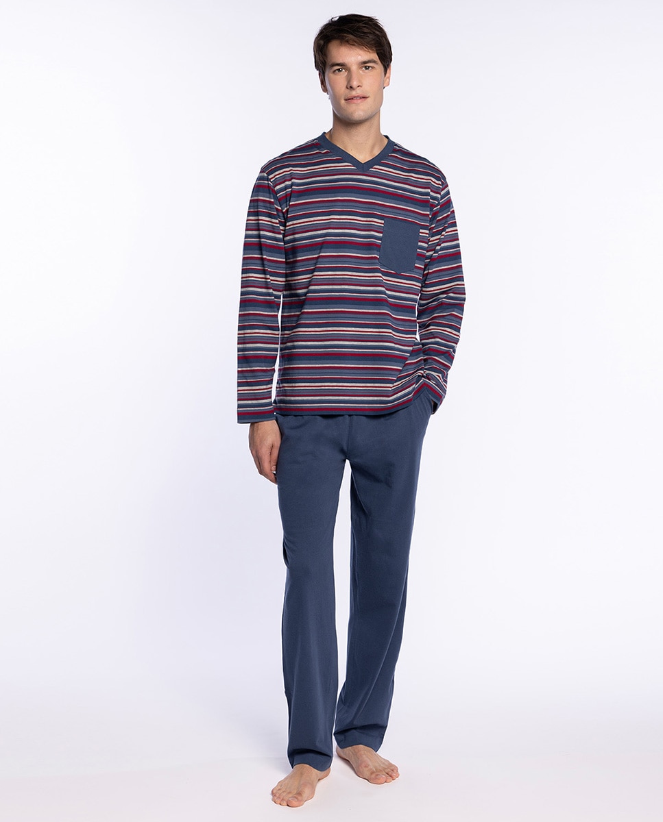 Imagem 0 de Pijama Comprido de Malha