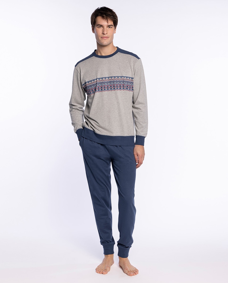 Imagem 0 de Pijama Comprido de Malha