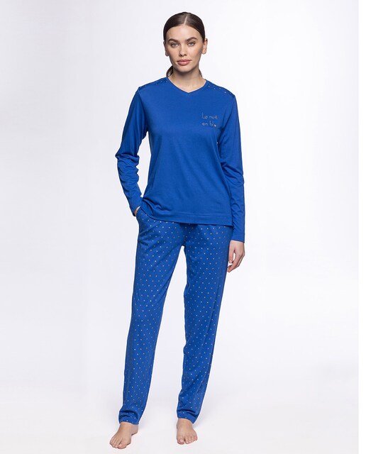 Imagem 0 de Pijama de Bambu e Algodão Comprido