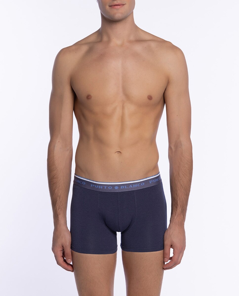 Pack de 2 Boxérs de Malha Navy-2