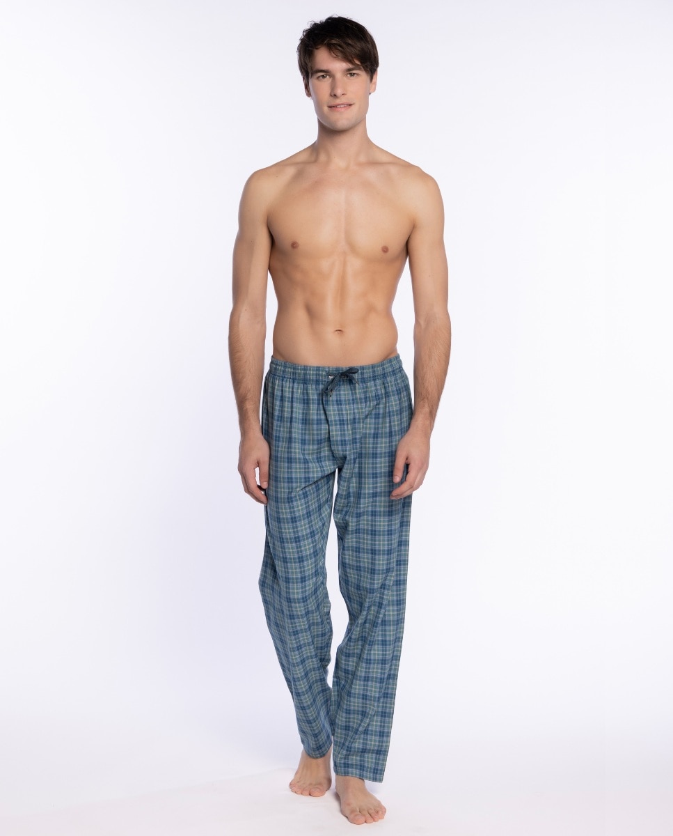 Imagem 0 de Calças de Pijama Compridas de Tecido