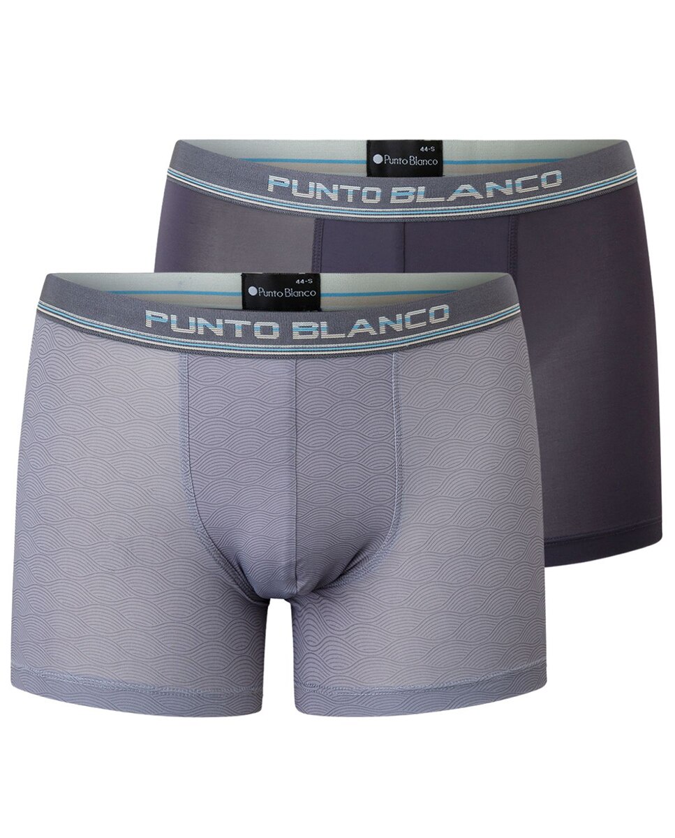 Pack de 2 Boxérs de Malha Cinzento-5