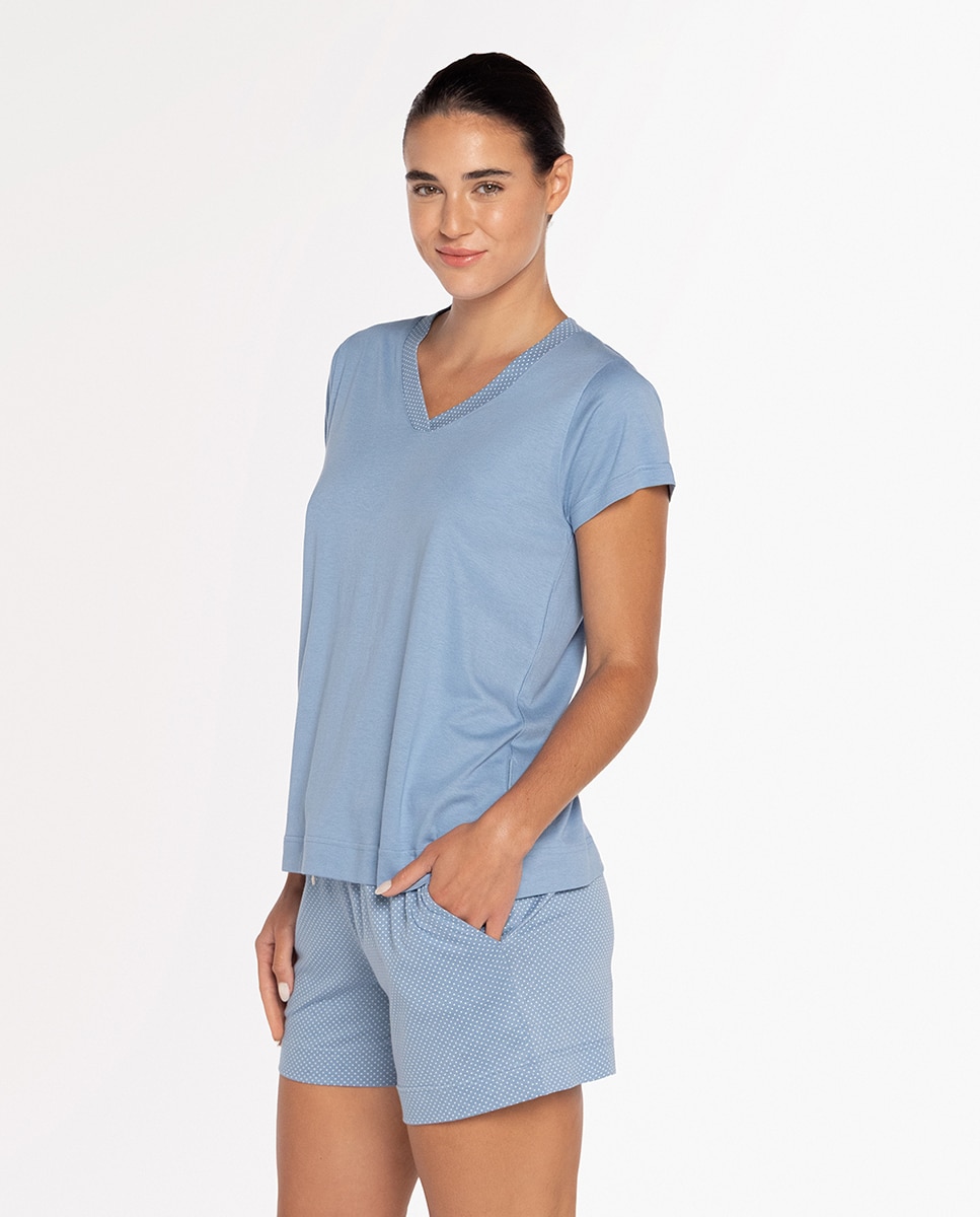 Imagem 0 de Pijama Curto de Bambu e Algodão