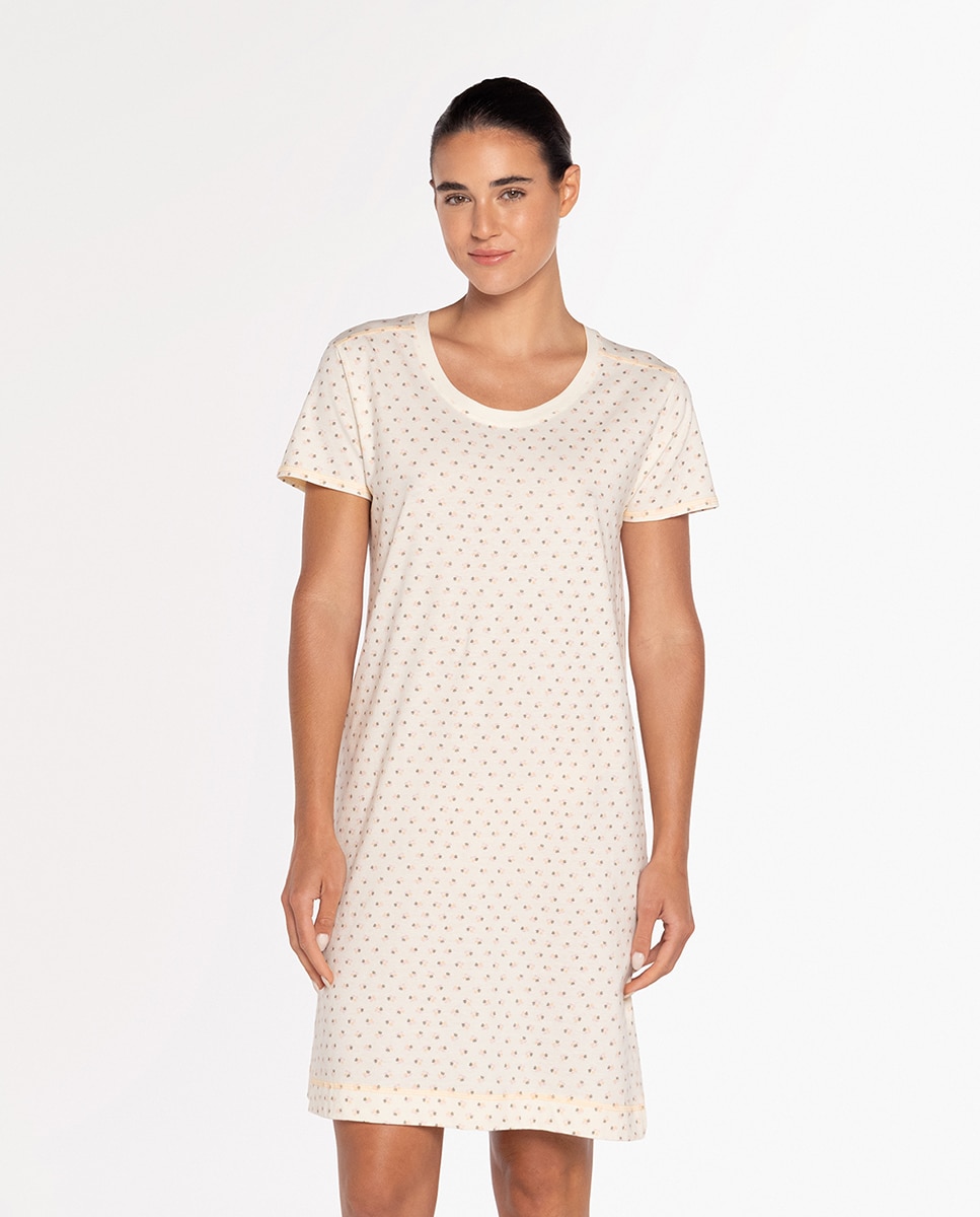 Imagem 0 de Robe Comprido de Algodão Elástico