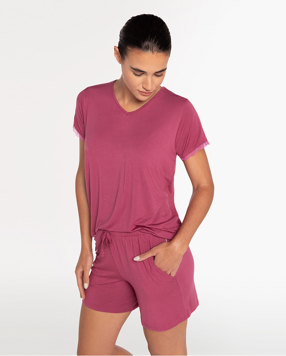 Imagem 0 de Pijama de Modal Elástico