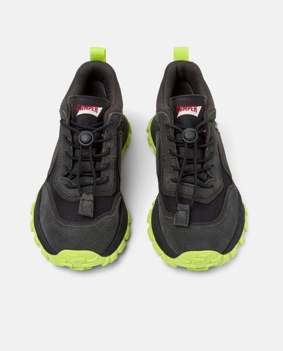 Sapatilhas Desportivas Drift Trail Tipo Bota Camper Cinzento-2