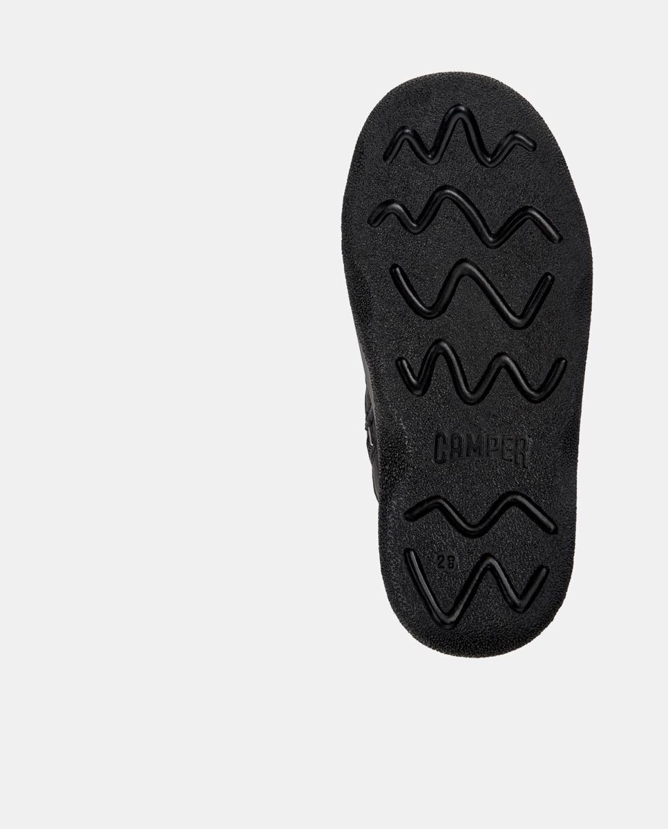Botas Infantil Kiddo com Atacadores Camper Preto-4