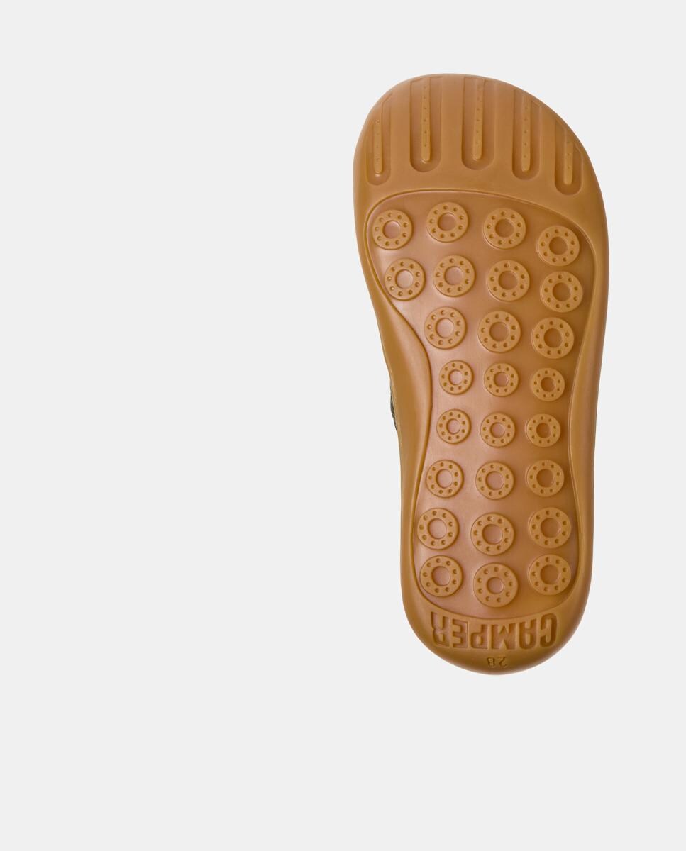 Sapatilhas de Pele Peu Cami Verde-escuro-4