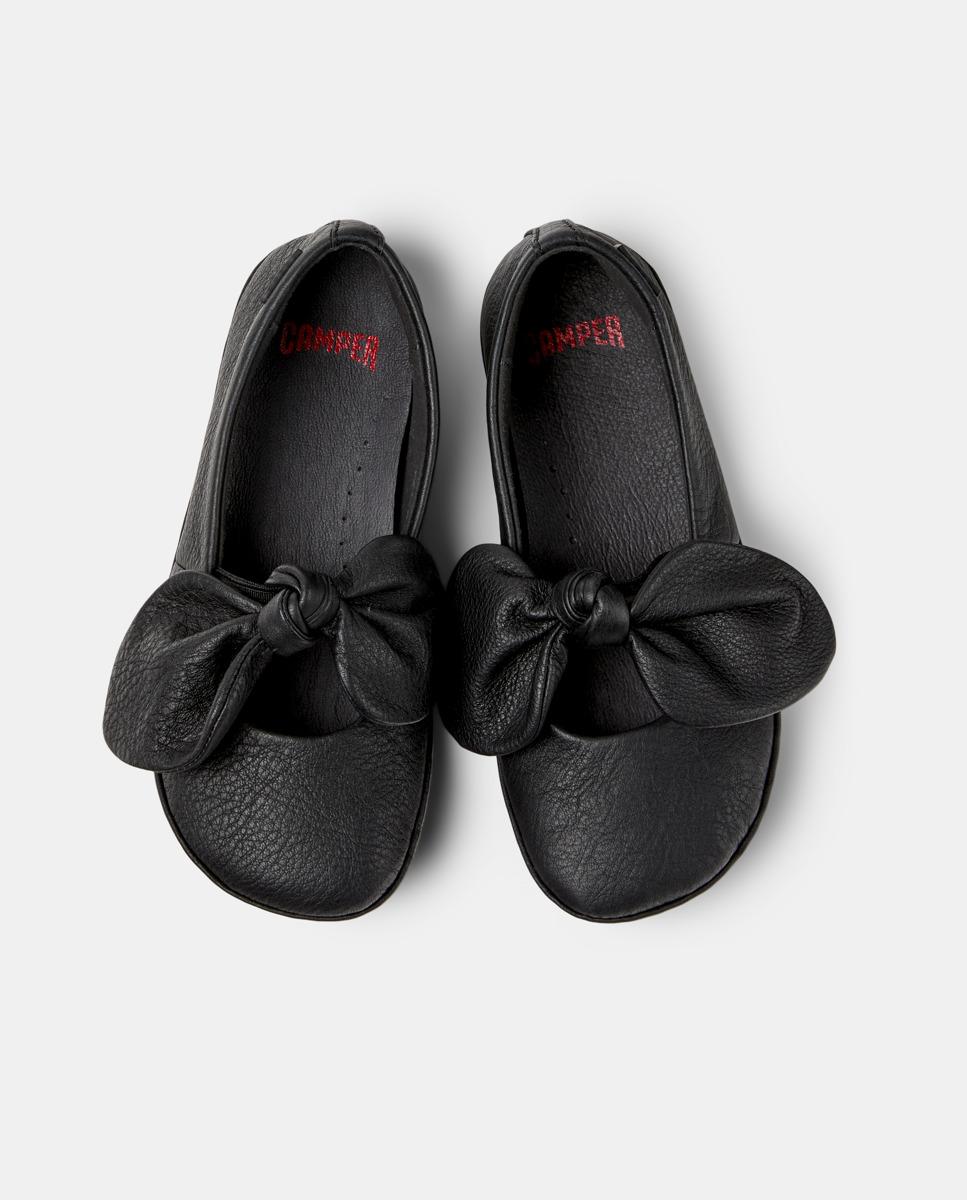 Sabrinas Infantil de Pele Right Preto-2