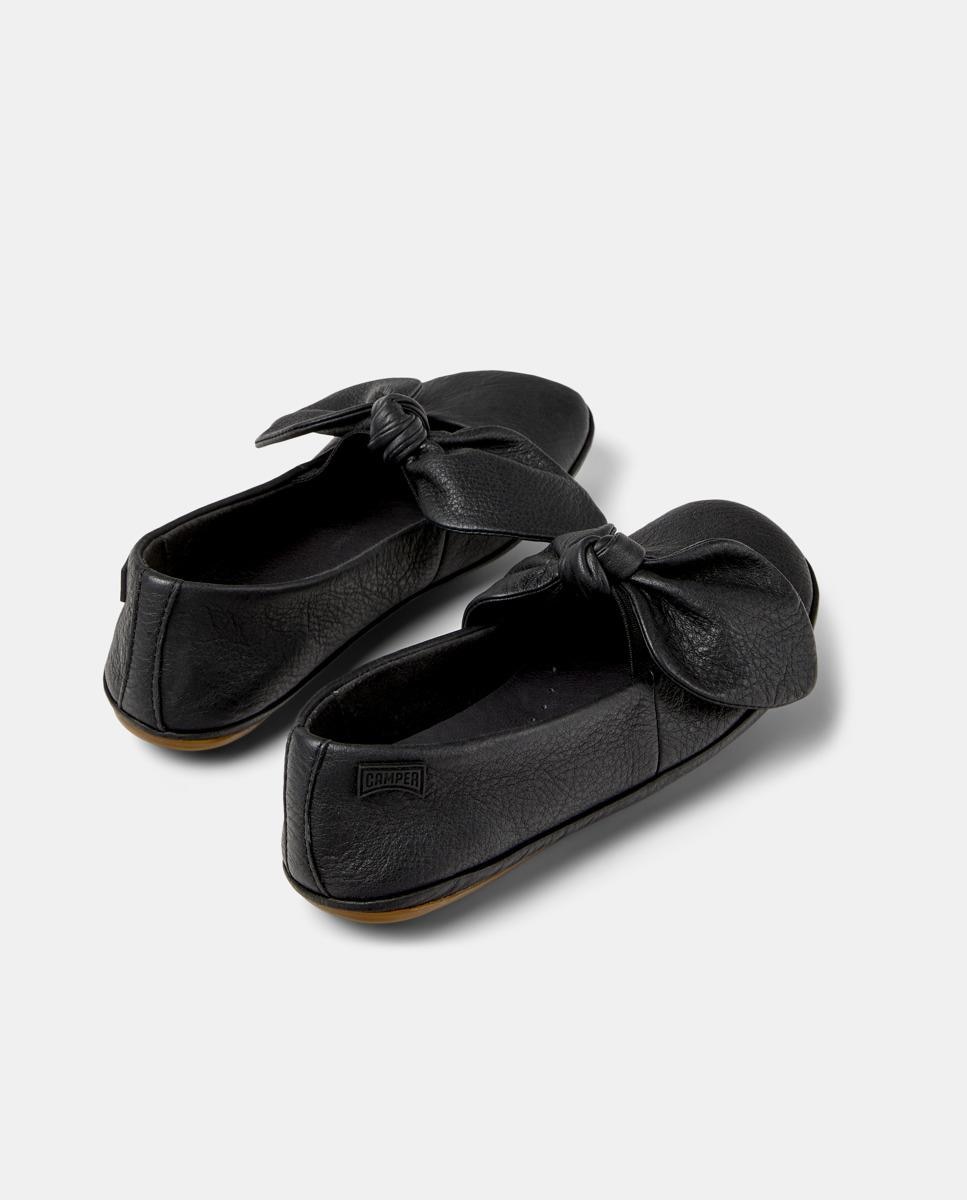 Sabrinas Infantil de Pele Right Preto-3