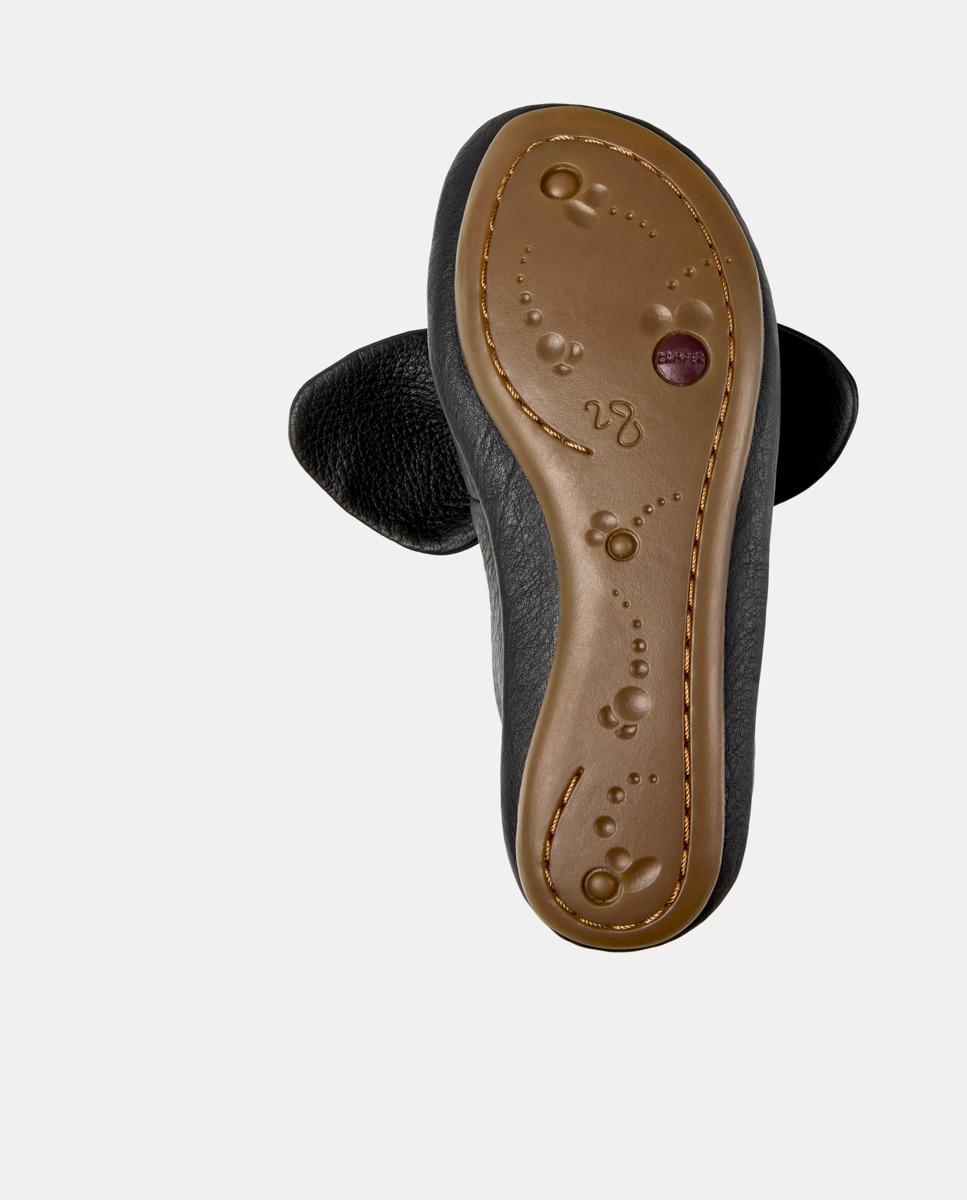 Sabrinas Infantil de Pele Right Preto-4