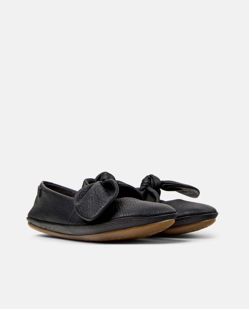 Sabrinas Infantil de Pele Right Preto-5