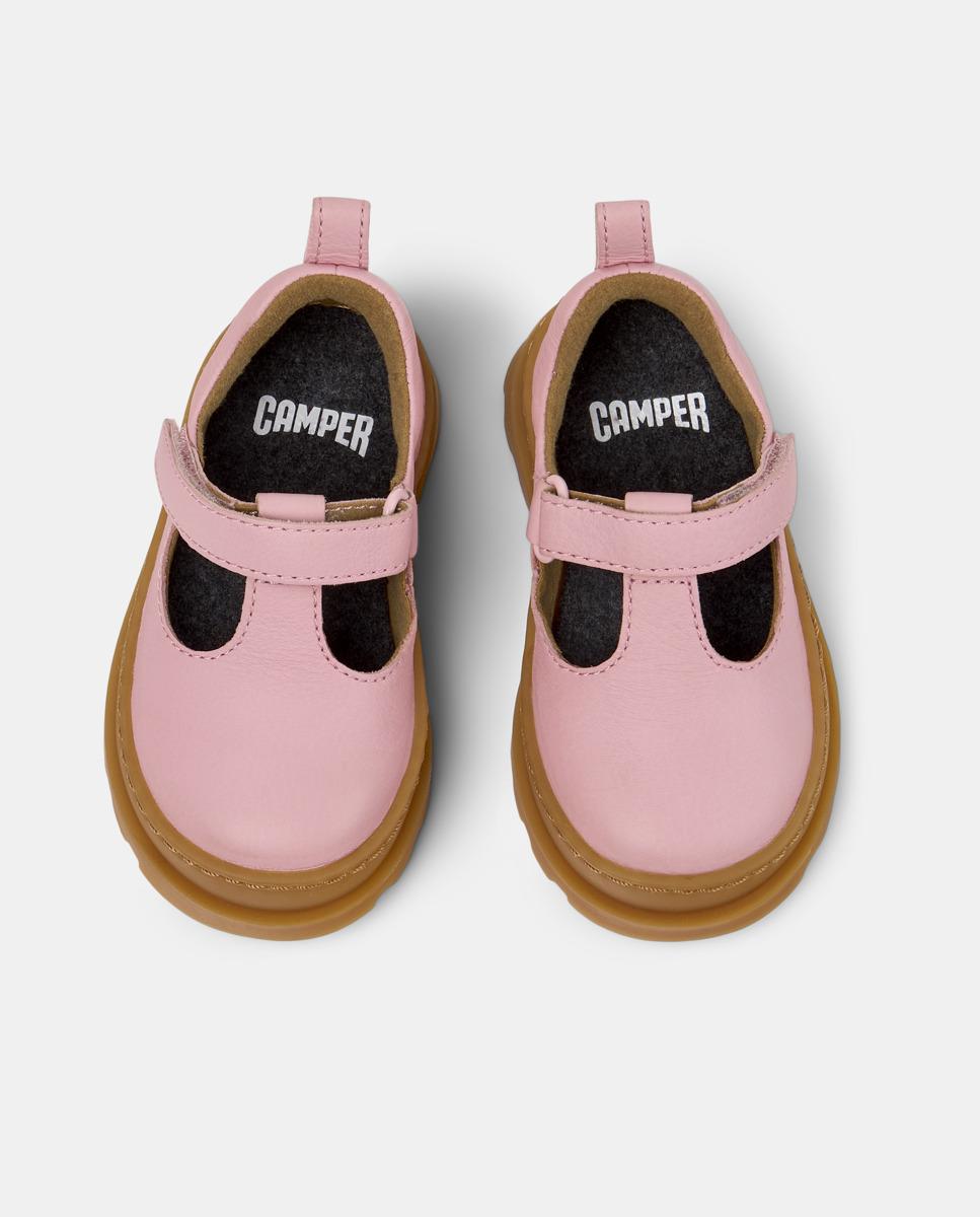 Sabrinas Infantil de Pele Brutus Rosa-2