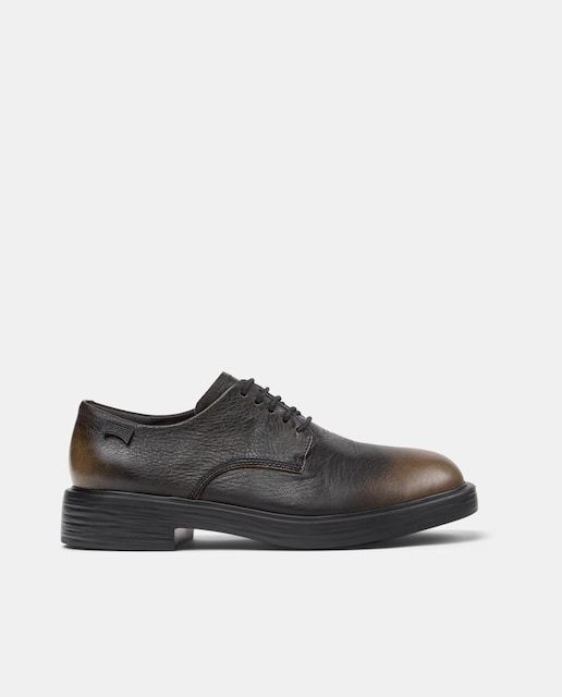 Imagem 0 de Sapatos de Cordões em Pele Dean Lisos