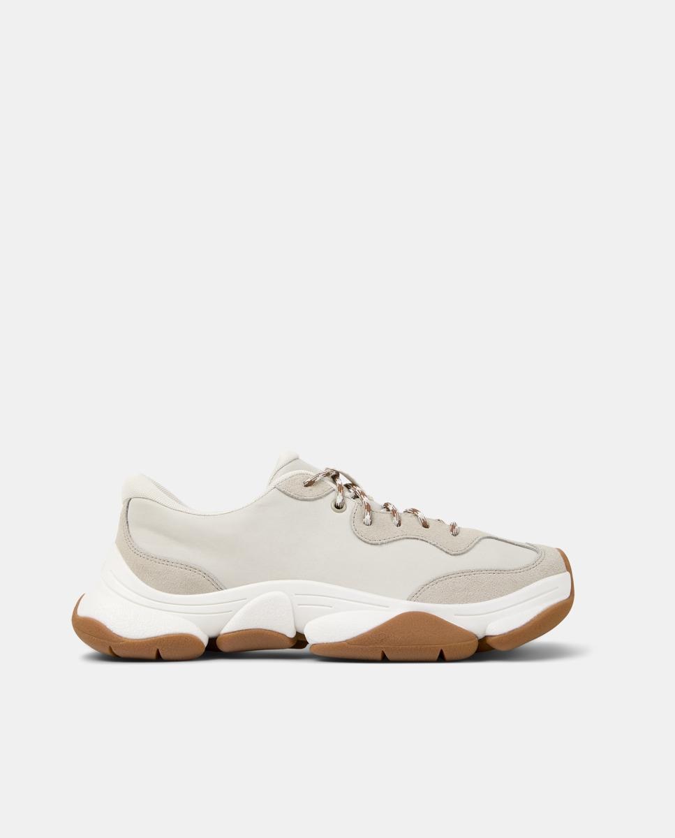 Sapatilhas Desportivas de Pele Karst 2 Branco-1