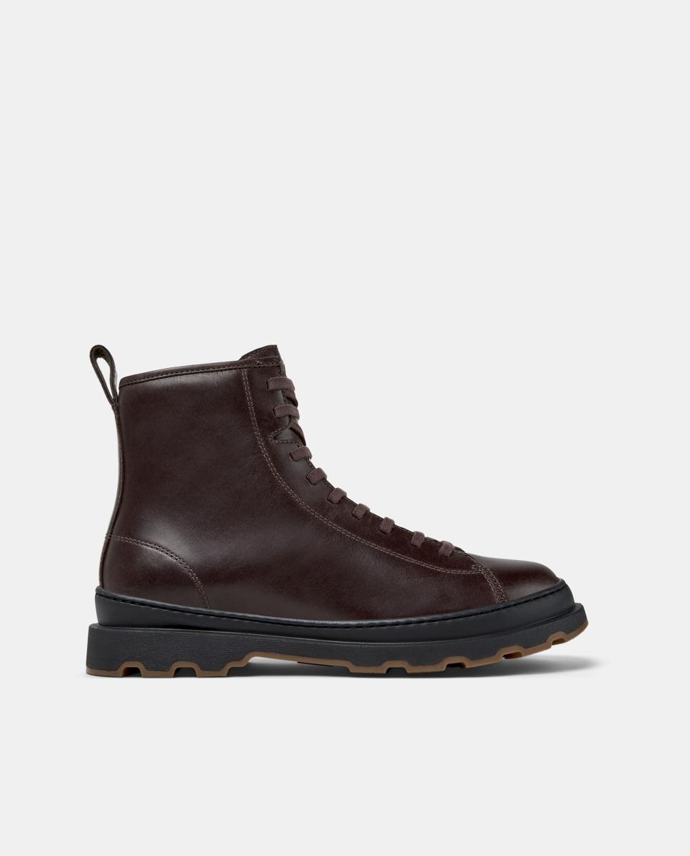 Botins de Pele Brutus+ Castanho-1