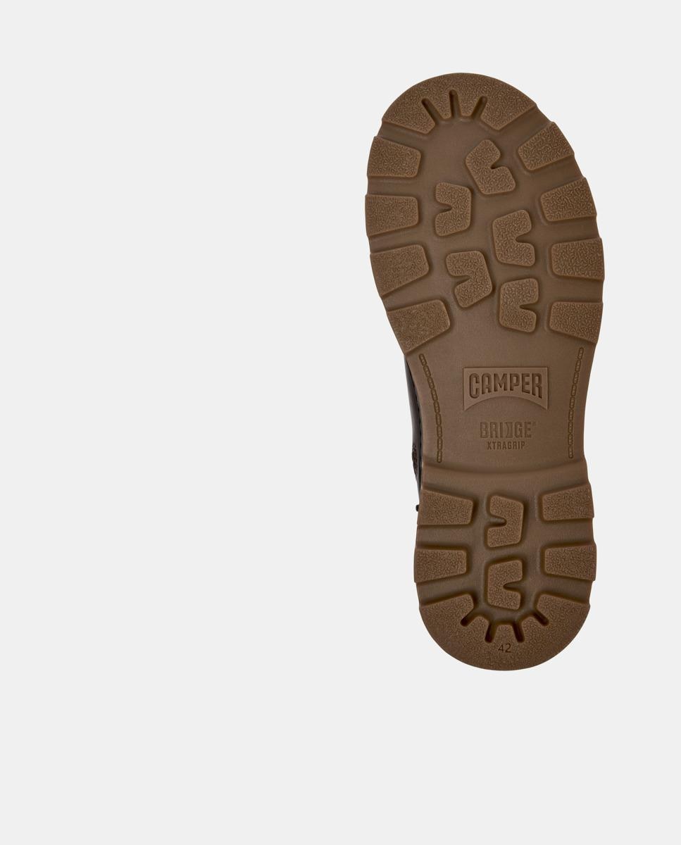 Botins de Pele Brutus+ Castanho-4
