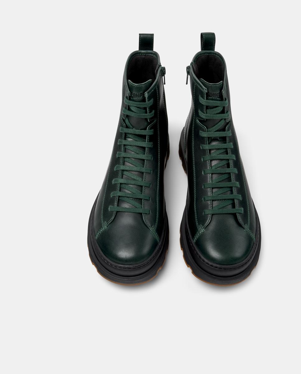 Botins de Pele Brutus+ Verde-2