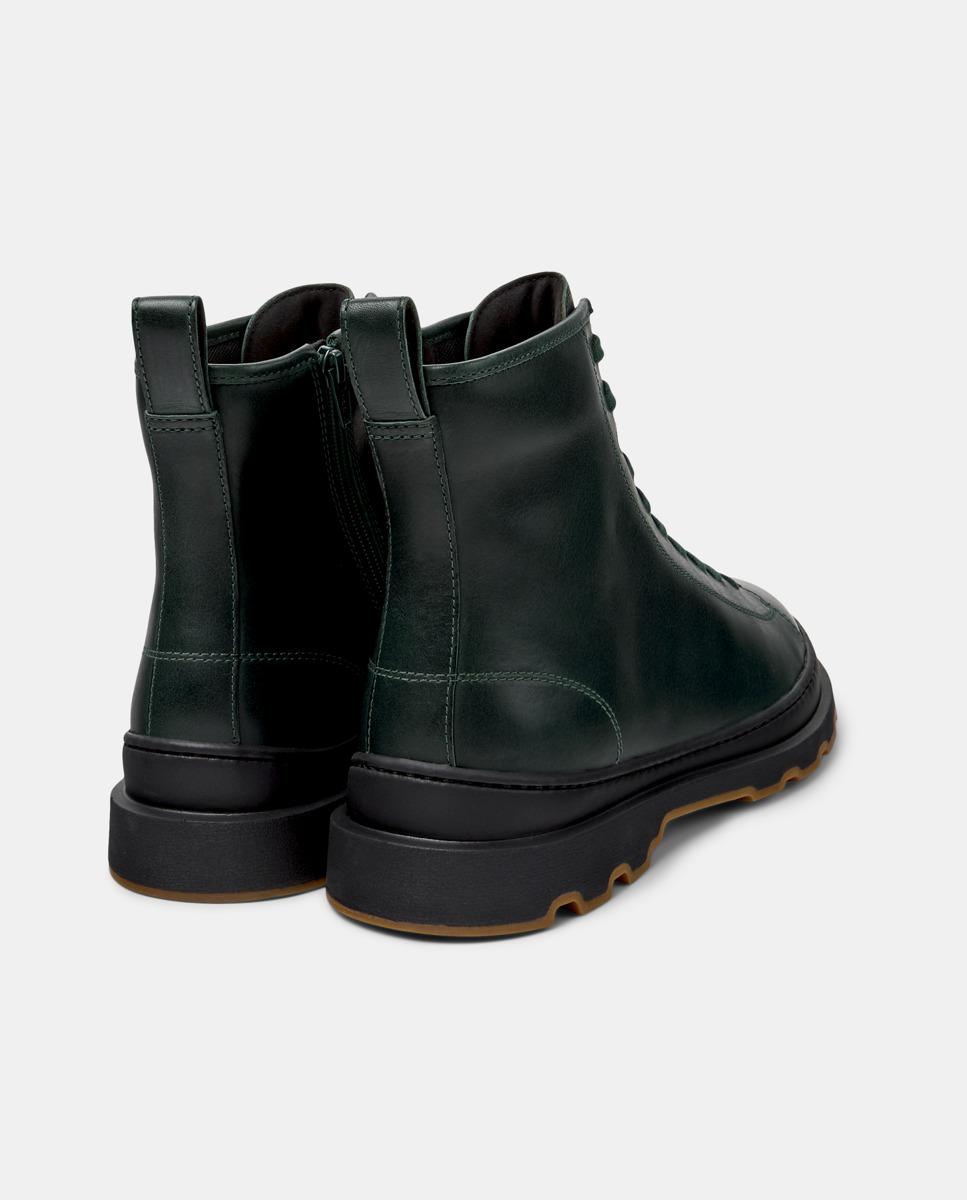 Botins de Pele Brutus+ Verde-3