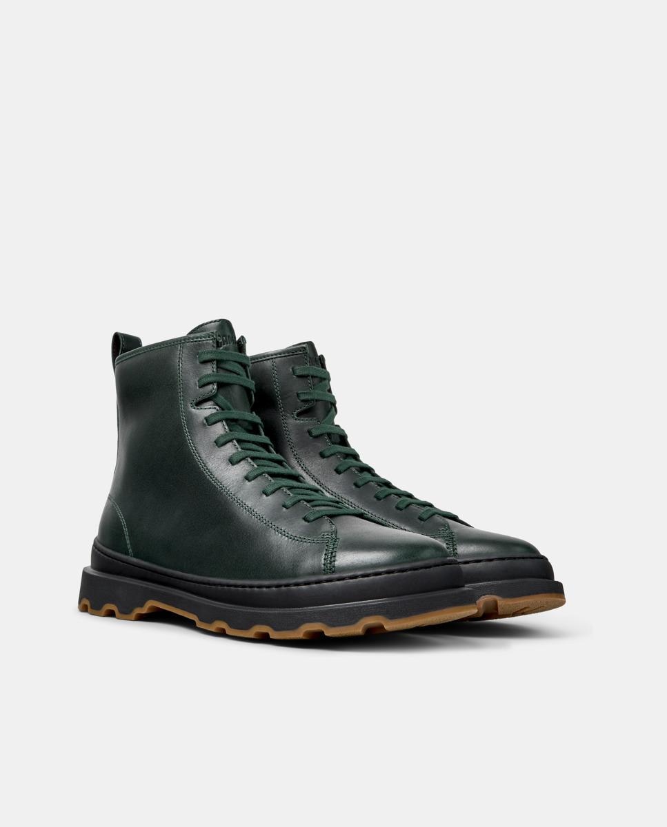 Botins de Pele Brutus+ Verde-5