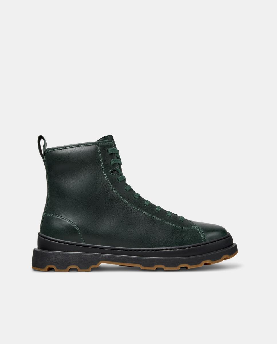 Botins de Pele Brutus+ Verde-1