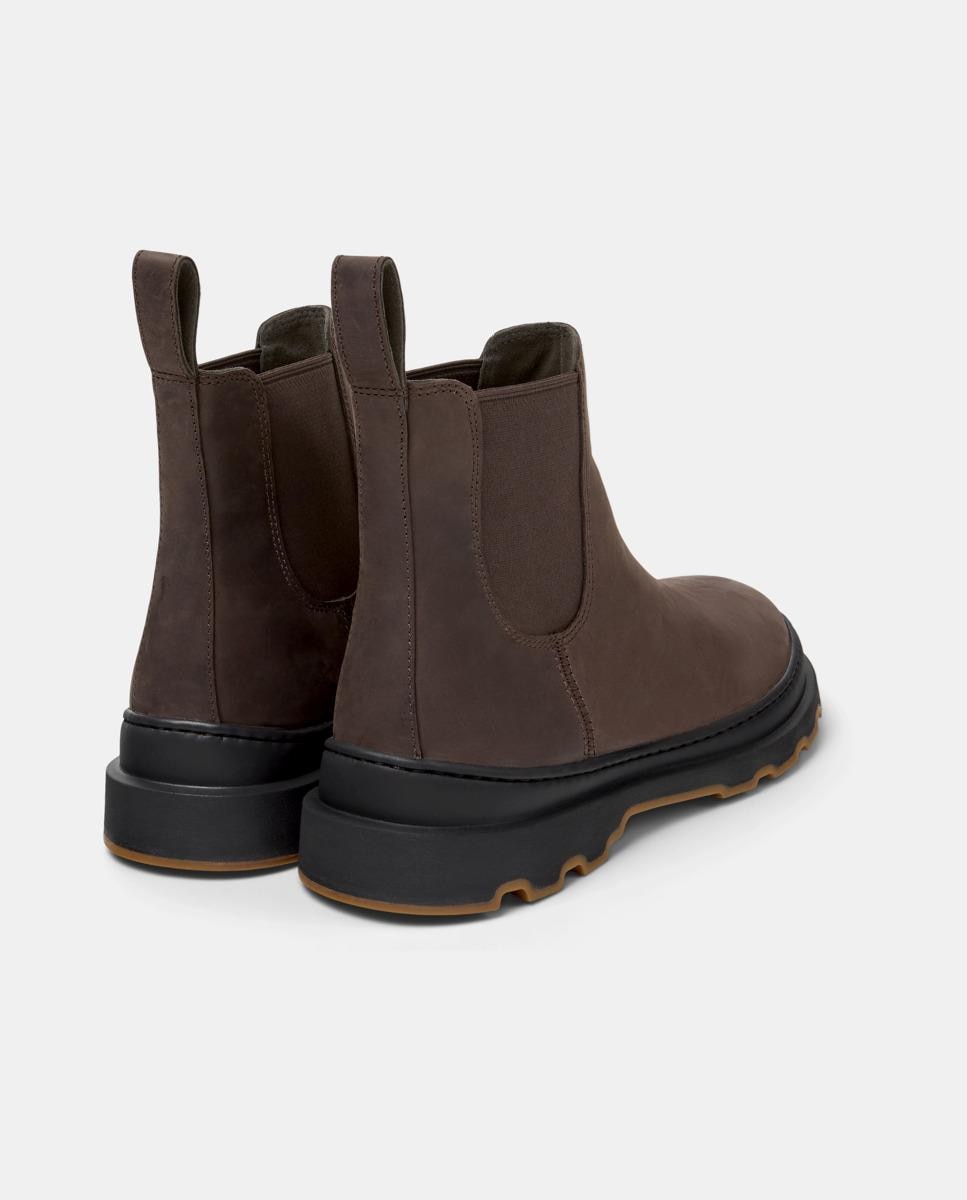 Botins de Pele Brutus+ Castanho-3