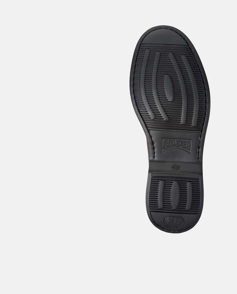 Mocassins Norman de Pele Castanho-4