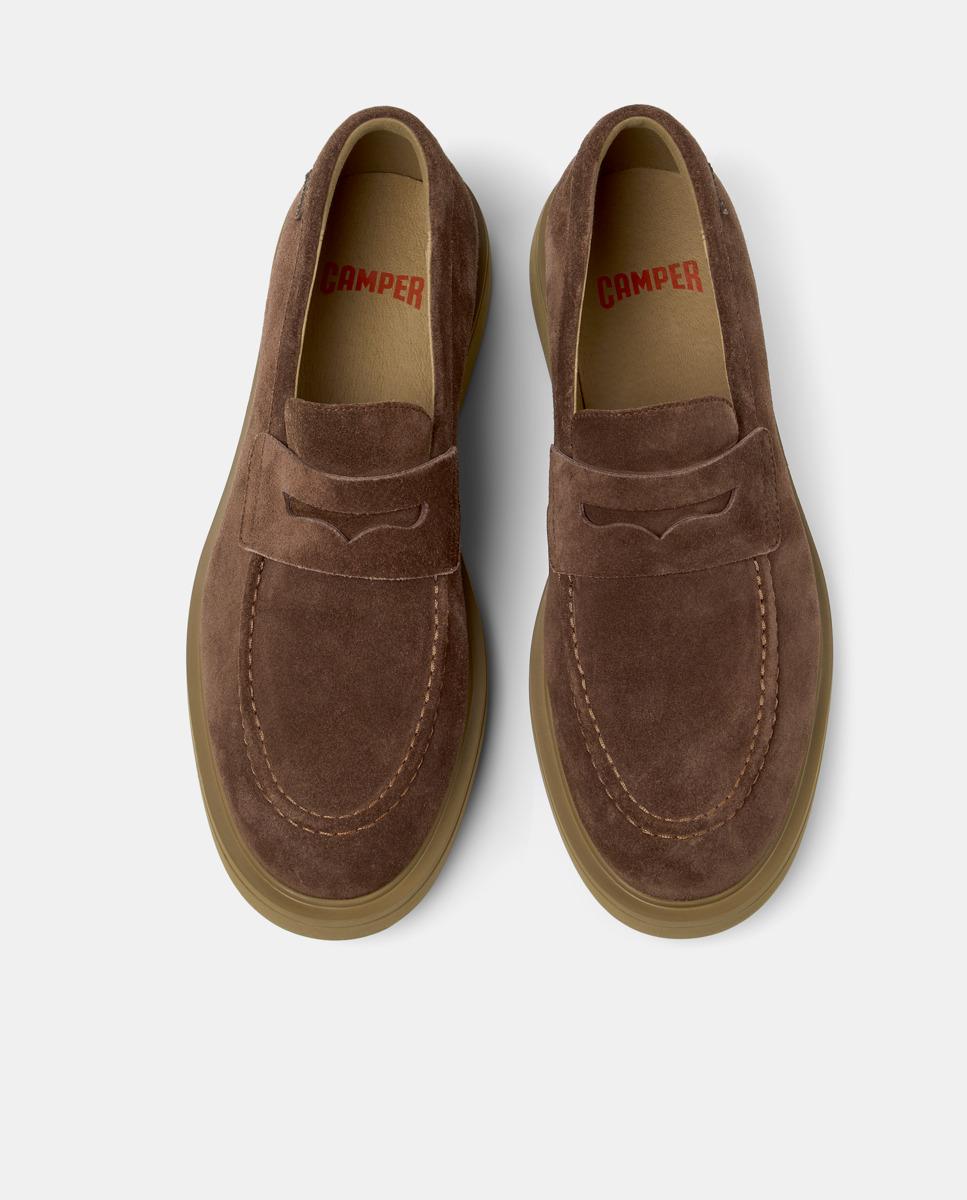 Mocassins Norman de Pele Castanho-2