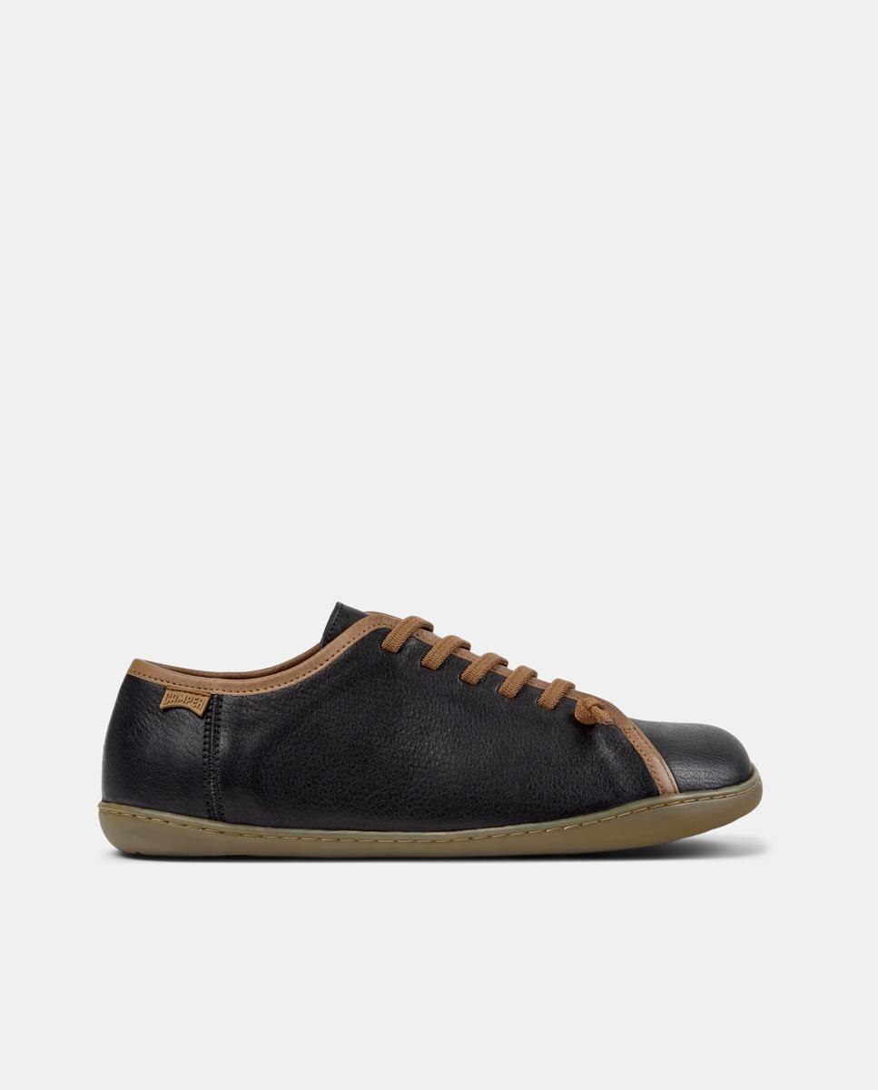 Sapatilhas Desportivas G3d Peu Cami Twins com Atacadores em Pele Preto-1