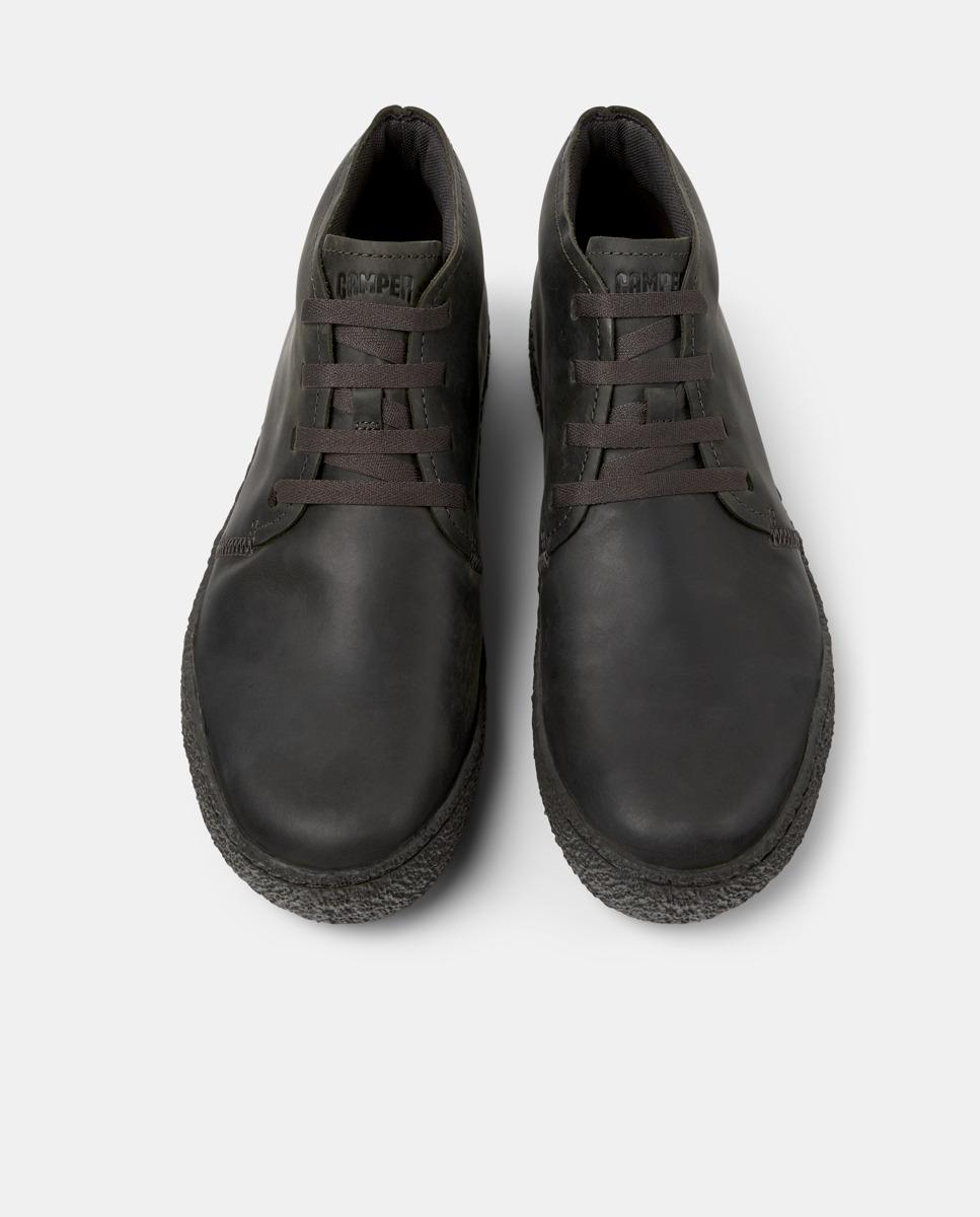 Botins de Pele Peu Terreno Preto-2