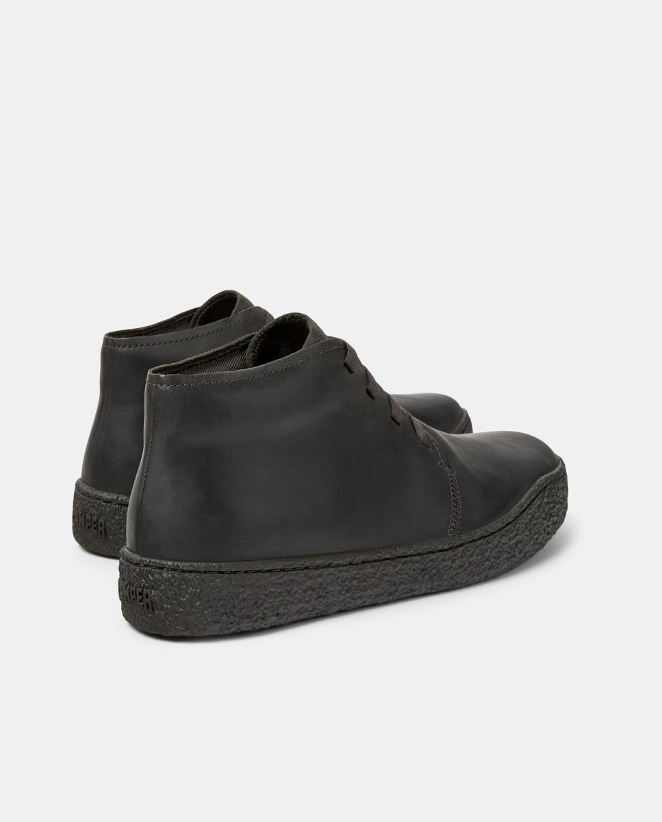 Botins de Pele Peu Terreno Preto-3