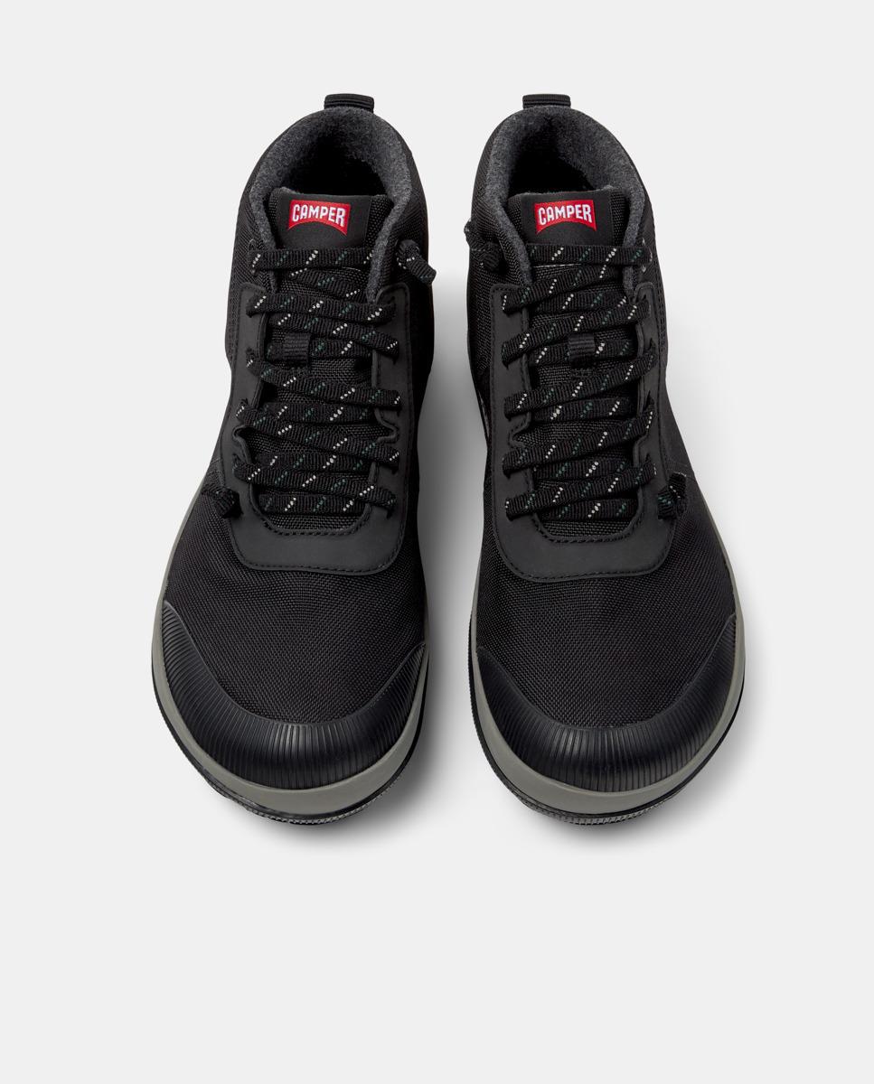 Botins Peu Pista Gm com Atacadores Preto-2