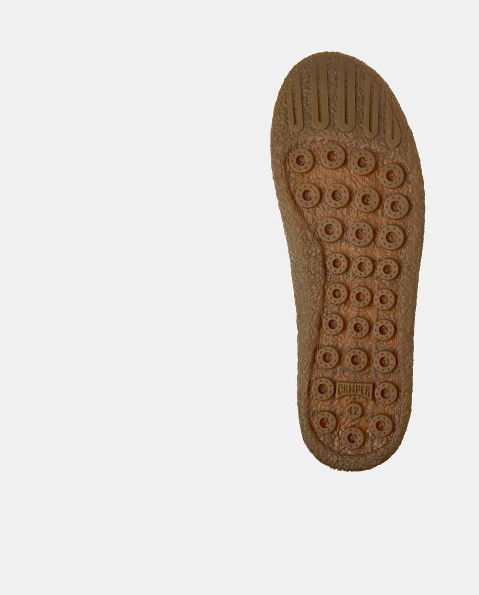 Botins de Pele Peu Terreno Bordeaux-4