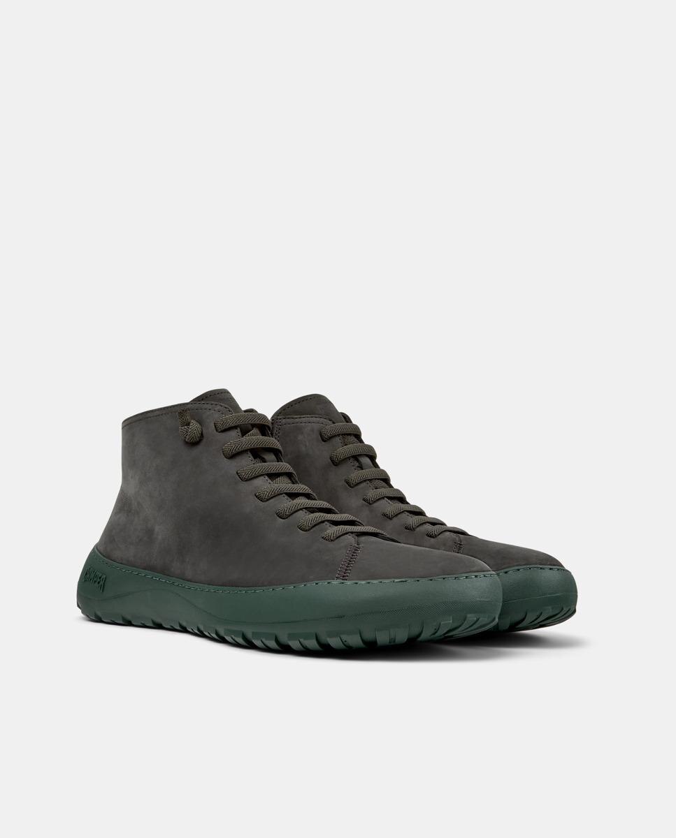 Botins de Pele Peu Serra Cinzento-5