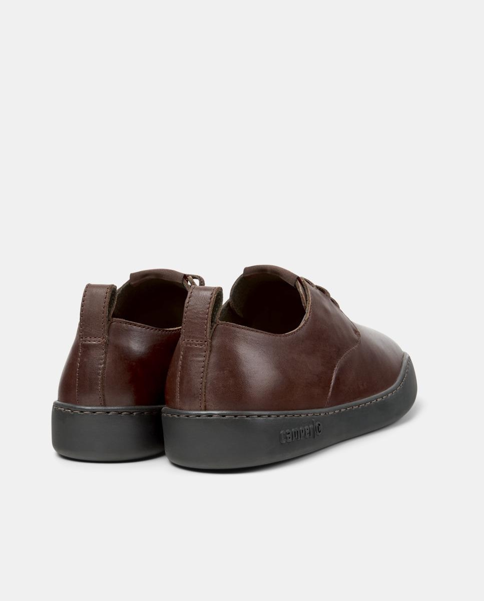 Sapatilhas Desportivas de Pele Peu Touring Castanho-3