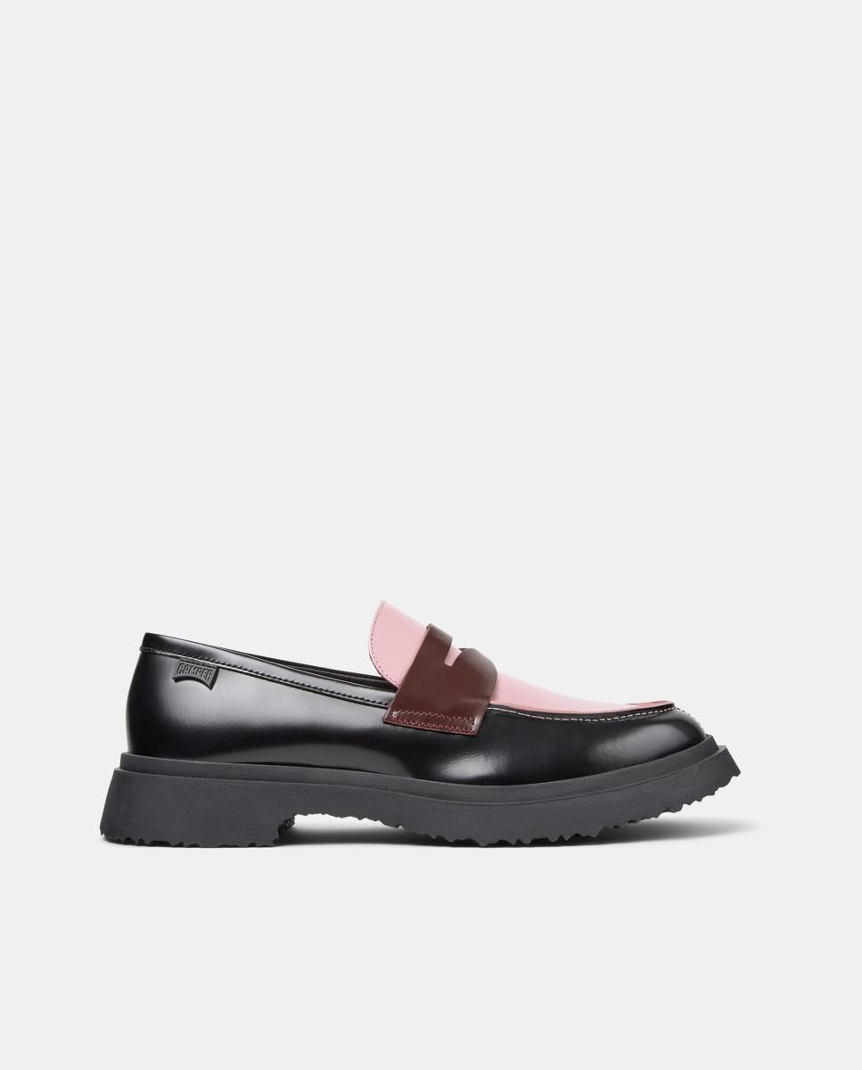 Mocassins Walden Twins de Pele Preto / Rosa-1