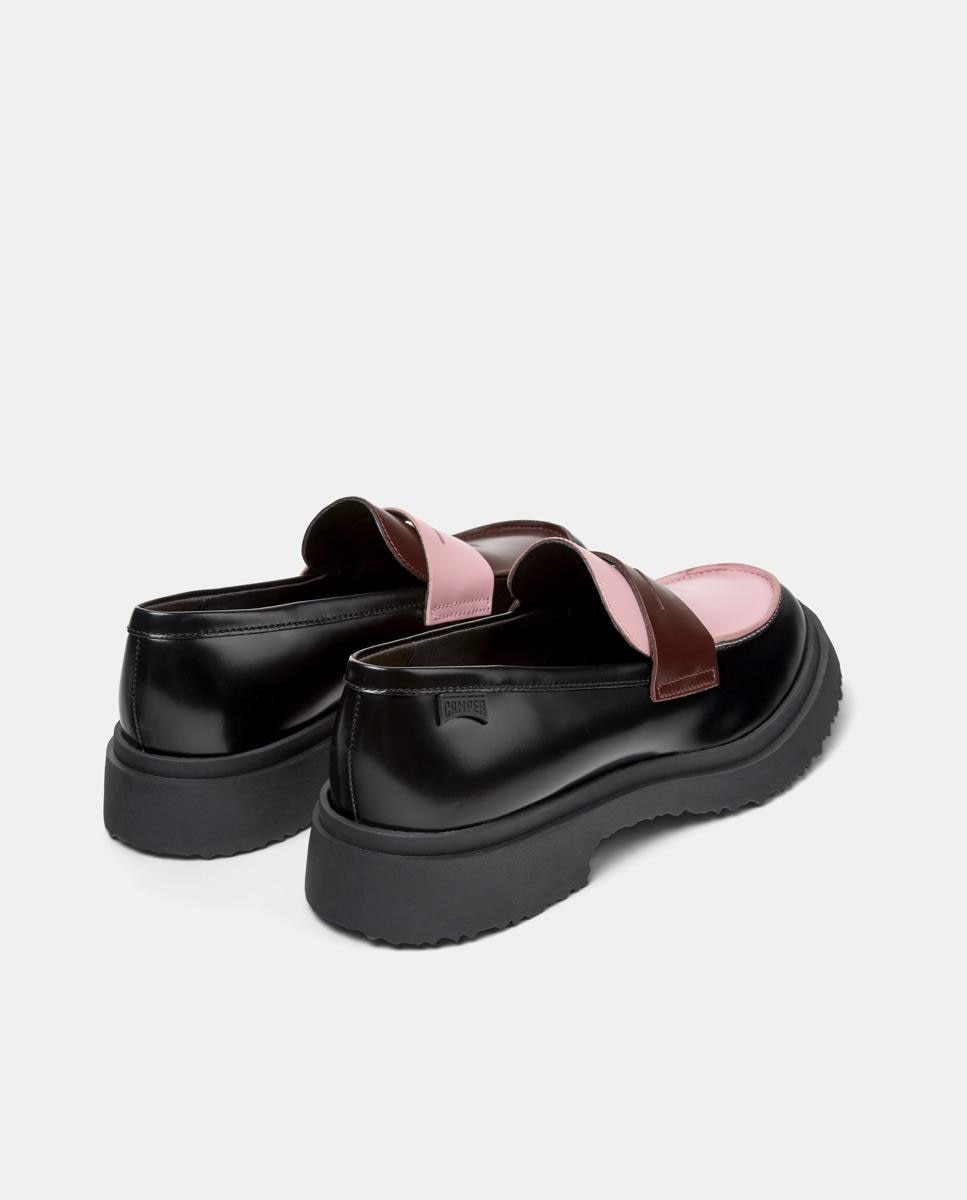 Mocassins Walden Twins de Pele Preto / Rosa-3