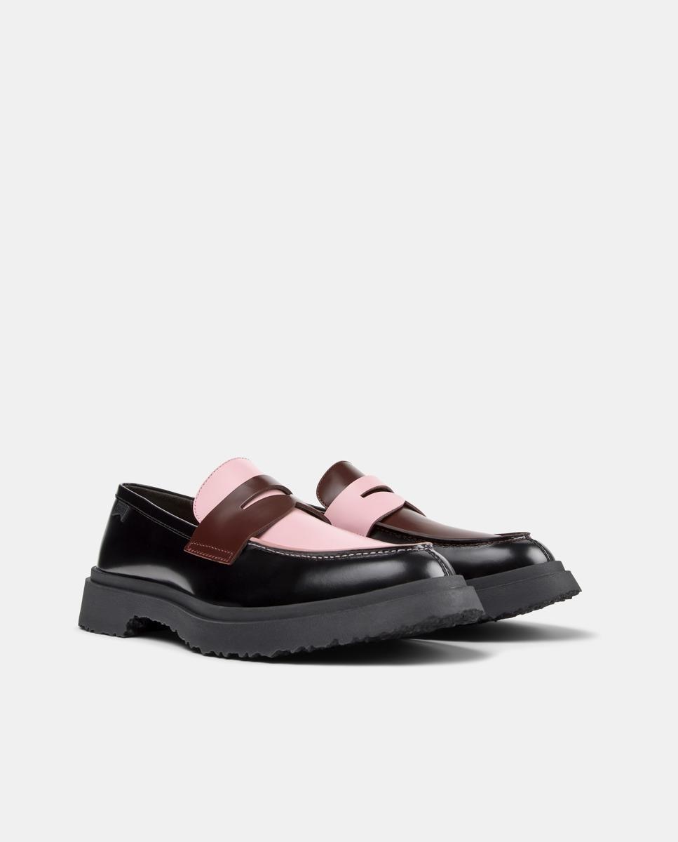 Mocassins Walden Twins de Pele Preto / Rosa-5