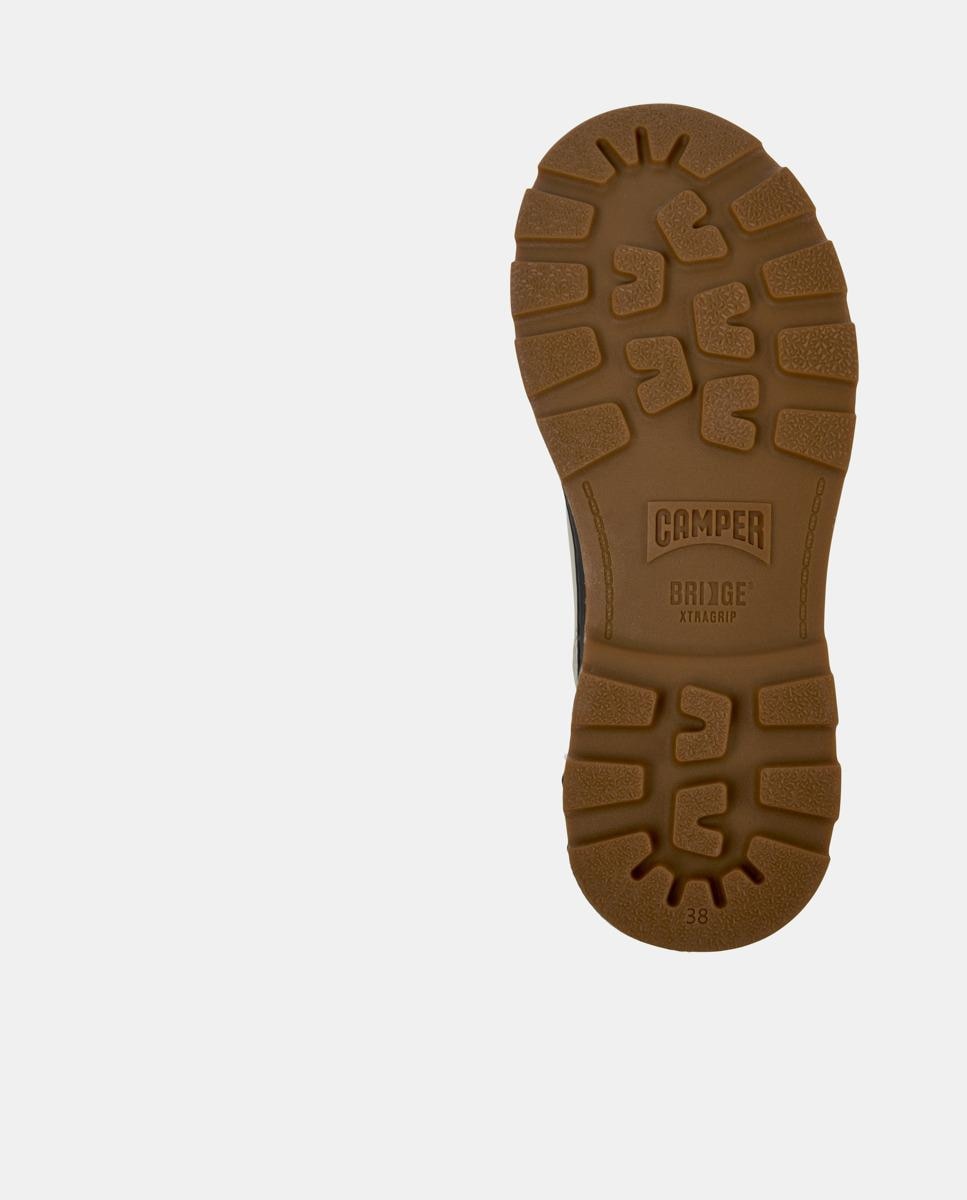 Botins de Pele Brutus+ Bege-4