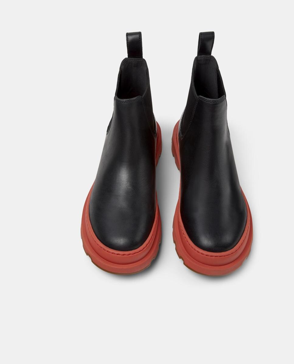 Botins de Pele Brutus+ Preto-2