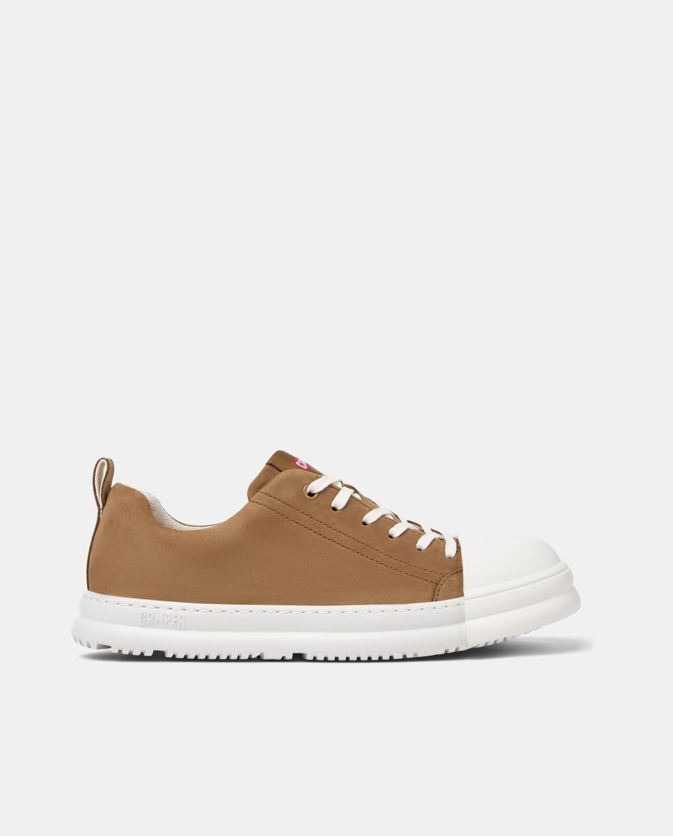 Sapatilhas Desportivas Junction Runner com Atacadores Castanho-1