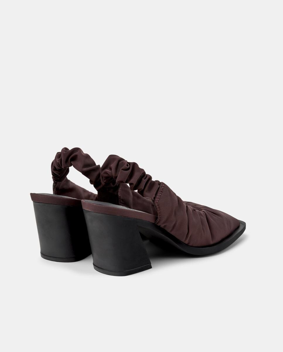 Mules Karole com Salto Bordeaux-3