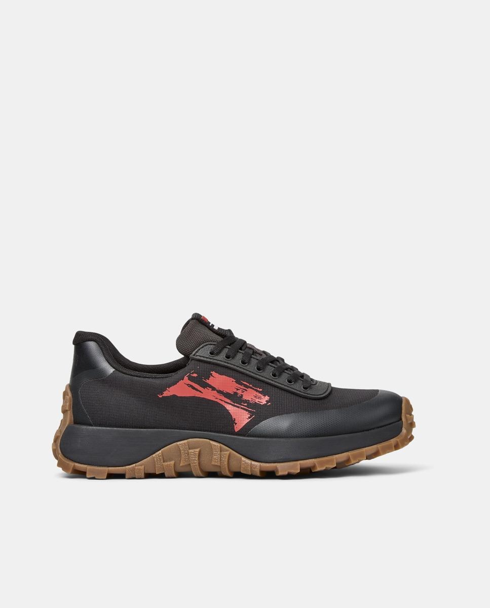 Sapatilhas Desportivas Drift Trail com Atacadores Preto / Vermelho-1
