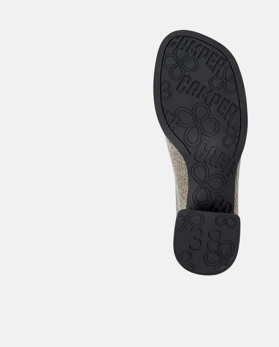 Botins Kora Tipo Meia Cinzento-4